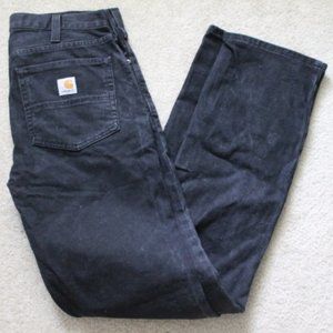Carhartt Black Straight Leg Pants